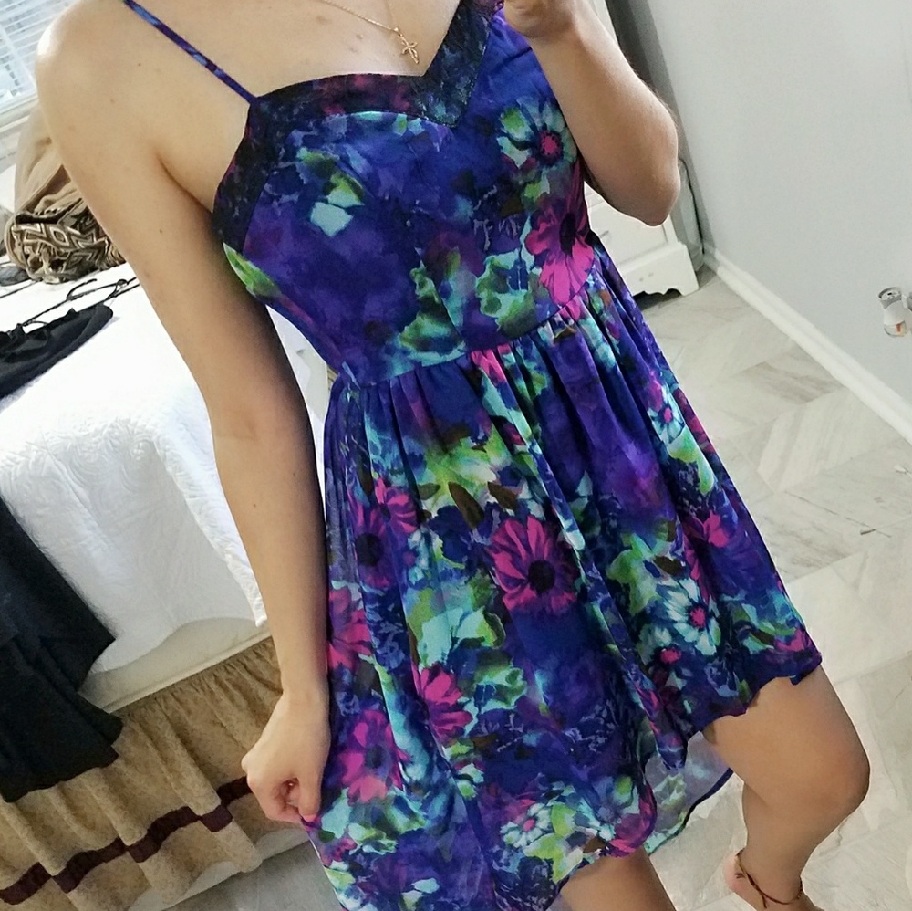 NEW High low floral dress